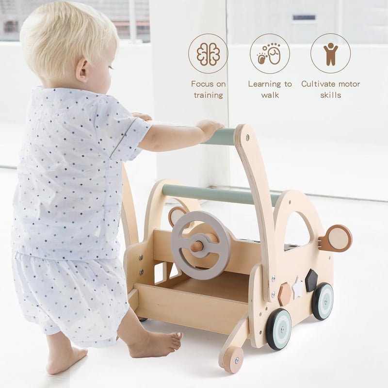Let's Make fa járulékos játék sorter táblával 6 hónapos babáknak