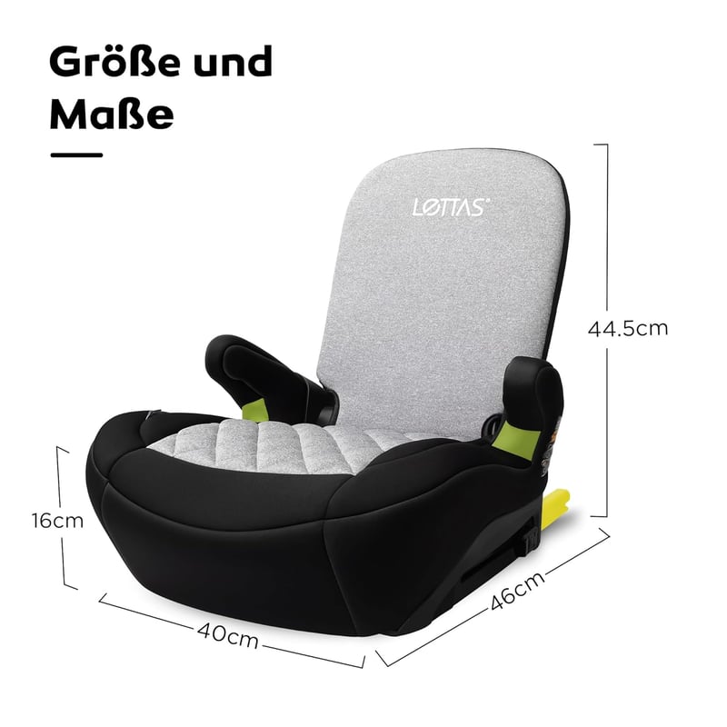 LETTAS I-SIZE Autósülés 6-12 év 125-150 cm ISOFIX ECE R129