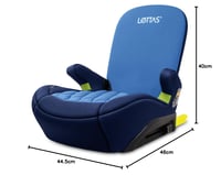 Autosedačka LETTAS I-SIZE Isofix – 125-150 cm (6-12 rokov) 2