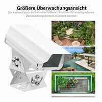 Univerzálny držiak bezpečnostnej kamery, 3-osý nastaviteľný držiak, upevňovacia základňa pre monitorovacie kamery 4