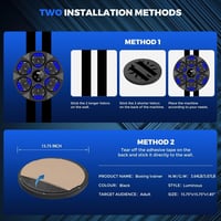 LeuKoles Bluetooth Zenés Boxzás Gép LED Világítással 7 Módú Fali Boxzsák Kesztyűvel 5