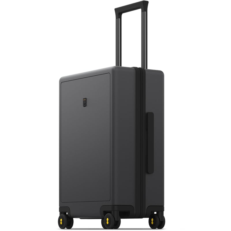 LEVEL8 kabinski kofer 100% polikarbonat, TSA bravica, tekstura mikro-dijamanta - tamnosiva - 55 cm (40 L)