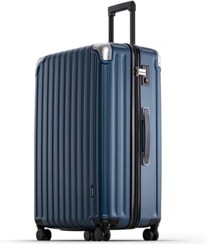 LEVEL8 LA-6576 Tvrdi kofer s TSA bravicom, plavi - 28" (104 l)