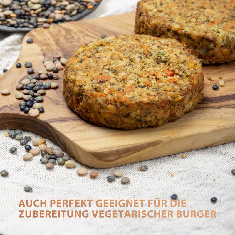 Levivo Hamburger Présgép 5 Részes Szett Antilengő Papírral Húspogácsa Készítéshez
