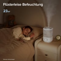 Levoit 2.5L Halk Párásító 23dB, 25 Órás Üzemidő, 360° Forgó Fúvóka, Gyerekszoba és Autó 3