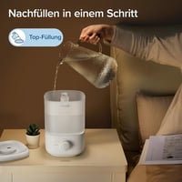 Levoit 2.5L Halk Párásító 23dB, 25 Órás Üzemidő, 360° Forgó Fúvóka, Gyerekszoba és Autó 4