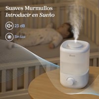 LEVOIT Baby Párásító 2.5L, 25 Órás Működés, Csendes 23dB, 360° Forgó Fúvóka 4