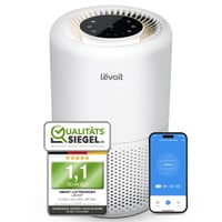 Purificator de aer LEVOIT Core 200S-P, cu filtru HEPA, pentru alergii, mucegai, praf, polen, acoperire 35m², Mod Sleep, lumină de noapte, WiFi, aplicație 1