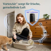 LEVOIT Core Mini fekete légtisztító HEPA szűrővel, aromaterápiás funkcióval, hálószobához 4