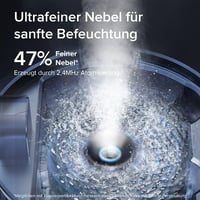 Levoit Hálószobai Párásító, Ultrahangos Hideg Köd, Automatikus Leállás, 25 dB, 25 Óra, 3L 3