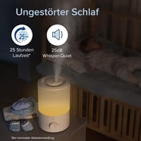 Levoit Hálószobai Párásító, Ultrahangos Hideg Köd, Automatikus Leállás, 25 dB, 25 Óra, 3L 2