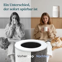 Levoit légszűrő allergia HEPA szűrő penész por háziállat szőr hálószoba fehér 6
