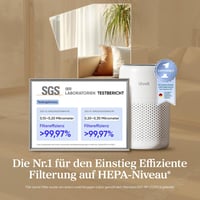 Levoit légszűrő allergia HEPA szűrő penész por háziállat szőr hálószoba fehér 2