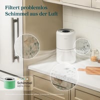 LEVOIT Légtisztító H13 HEPA Szűrő Allergia Pollenszemcse Füst Ellen 195m³/h 6