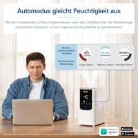 Levoit okos párásító nagy szobákhoz, felülről tölthető, meleg és hideg pára, 550 ml/h, 40 m², csendes 6