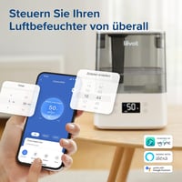 Levoit Smart Párásító 47m² Okos Vezérléssel Alexa Kompatibilis Szürke 5