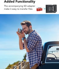 Lexar 64GB Micro SD kártya UHS-I U3 A1 V30 100MB/s 4K videóhoz - 64 GB 6