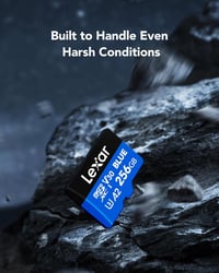 Lexar Blue 256GB Micro SD kártya 160MB/s, UHS-I, Class 10, U3, V30, 4K videó - 256 GB 6