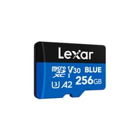 Lexar Blue 256GB Micro SD kartica 160MB/s, UHS-I, Class 10, U3, V30, 4K video 1