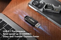 Lexar JumpDrive S80 32GB USB 3.1 Pendrive 150MB/s Olvasási Sebesség - 32GB, S80 cm 3