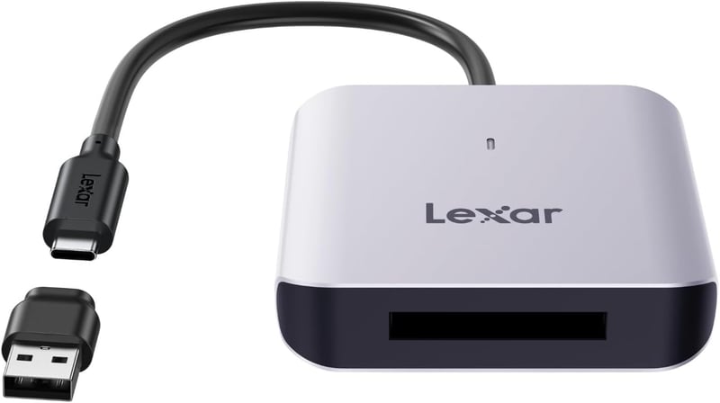 Lexar RW510 CFexpress Type B kártyaolvasó USB 3.2 Gen 2 10Gbps - 0GB, CFexpress Type B Card Reader