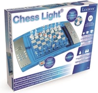 Elektronická šachová súprava Lexibook ChessLight LCG3000 s dotykovou plochou, svetelnými a zvukovými efektmi, 64 úrovňami obtiažnosti, 32 figúrkami, modrá 3