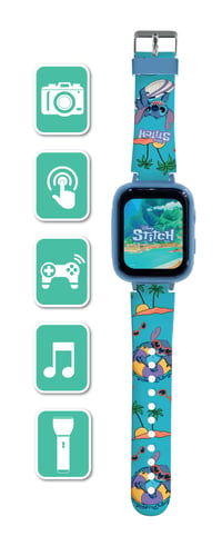 Lexibook Disney Stitch DMW070D okosóra selfie kamerával és MP3 lejátszóval - kék 2