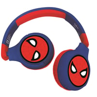 Lexibook HPBT010SP Pókember 2 az 1-ben Bluetooth és vezetékes gyerek fejhallgató, összecsukható - piros/kék 1