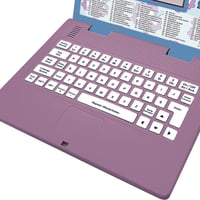 Detský vzdelávací počítač Lexibook JC598Di3 Disney Stitch, dvojjazyčný (nemčina/angličtina), 124 aktivít, písanie, matematika, logika, hudba, fialovo-modrý 3