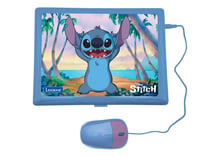 Detský vzdelávací počítač Lexibook JC598Di3 Disney Stitch, dvojjazyčný (nemčina/angličtina), 124 aktivít, písanie, matematika, logika, hudba, fialovo-modrý 2