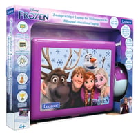 Lexibook JC599FZi3 Frozen Jégvarázs Kétnyelvű Oktató Laptop Gyerekeknek, Német/Angol, 170 Tevékenység, Nagy Kijelző, Lila/Kék 6