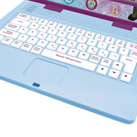 Lexibook JC599FZi3 Frozen Jégvarázs Kétnyelvű Oktató Laptop Gyerekeknek, Német/Angol, 170 Tevékenység, Nagy Kijelző, Lila/Kék 3