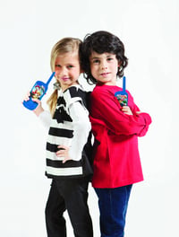 Detské vysielačky Lexibook Paw Patrol TW11PA, dosah 120 m, klip na opasok, modré, 2 ks 5