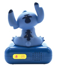 Lexibook RL800D Disney Stitch Éjszakai Ébresztőóra - LCD Kijelző, Hangok és Dallamok, Szundi Funkció, Kék, 13,5x18,2 cm 2