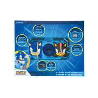 Detský fotoaparát Lexibook Sonic the Hedgehog DJ078SN 4 v 1 s ochranným puzdrom, funkciami fotoaparátu, videa, MP3 prehrávača a hier, 15 filtrami a 8 GB pamäťovou kartou 6