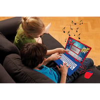 Laptop educativ bilingv Lexibook Spider-Man italiană-engleză, 124 de activități - albastru-roșu - JC598SPi5 6