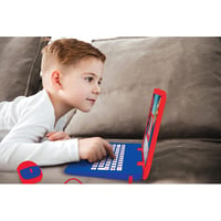 Laptop educativ bilingv Lexibook Spider-Man italiană-engleză, 124 de activități - albastru-roșu - JC598SPi5 5