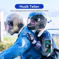 LEXIN MTX Mesh 3.0 interkom na motocyklovú prilbu, Bluetooth 5.0 headset, potlačenie hluku CVC a DSP, vodotesnosť IP67, funkcia Multi-Audio, 1 ks 6