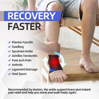 Lexniush 2 db Bokaszalag Támogatás Sportsérüléshez, Plantar Fasciitis Kompressziós Zokni 5