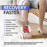 Lexniush 2 db Bokaszalag Támogatás Sportsérüléshez, Plantar Fasciitis Kompressziós Zokni 6