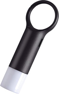 Lexon Nomady Flash LED figyelmeztető lámpa arany karabinerrel 3