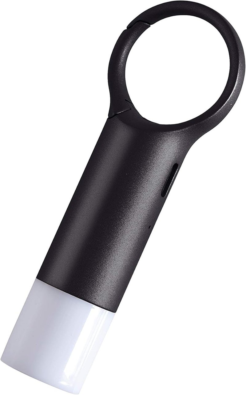 Lexon Nomady Flash LED figyelmeztető lámpa arany karabinerrel