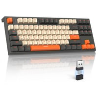 LexonElec M88 Bežična Mehanička Tipkovnica 87% QWERTY Hot Swap Bluetooth 2.4GHz Dual Mode PBT Kapice za Tipke PC MAC Tablet 1