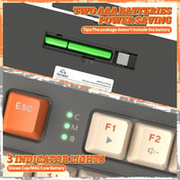 LexonElec M88 Vezeték Nélküli Mechanikus Billentyűzet 87% QWERTY Hot Swap Bluetooth 2.4GHz Dual Mode PBT Keycaps PC MAC Tablet 7