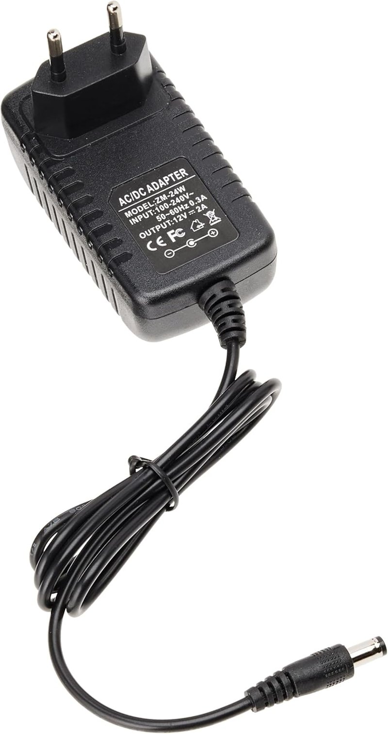LEYF 12V 2A univerzális tápegység 100-240V AC adapter 90cm kábellel - 12 V 2 A
