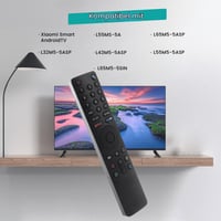 Náhradný diaľkový ovládač LEYF pre Xiaomi Mi Stick – Kompatibilný s modelmi Xiaomi MI TV 4S 4A XMRM-010 L55M5-5ASP L65M5-5ASP L32M5-5ASP L43M5-5ASP, Bluetooth a hlasové ovládanie 3