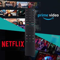 Náhradný diaľkový ovládač LEYF pre Xiaomi Mi Stick – Kompatibilný s modelmi Xiaomi MI TV 4S 4A XMRM-010 L55M5-5ASP L65M5-5ASP L32M5-5ASP L43M5-5ASP, Bluetooth a hlasové ovládanie 4