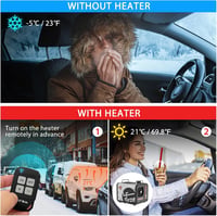 LF Bros 5kW Diesel Fűtőkészülék 12V/24V/220V Távirányítóval LCD Kijelzővel 5