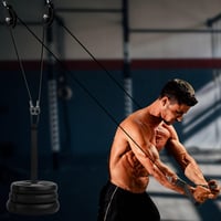 LFJ Fitness Lat Pull Torony Kábel Húzógép Tricepsz Edzés Otthoni Erőedzés Berendezés 7