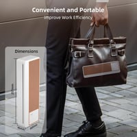 LFPERT P83 Hordozható Hőpapíros A4 Nyomtató - iOS és Android Kompatibilis, Tintamentes Mobil Nyomtató Otthoni, Irodai és Iskolai Használatra 4